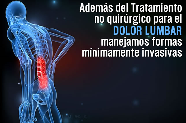 Tratamiento para el dolor lumbar en Toluca